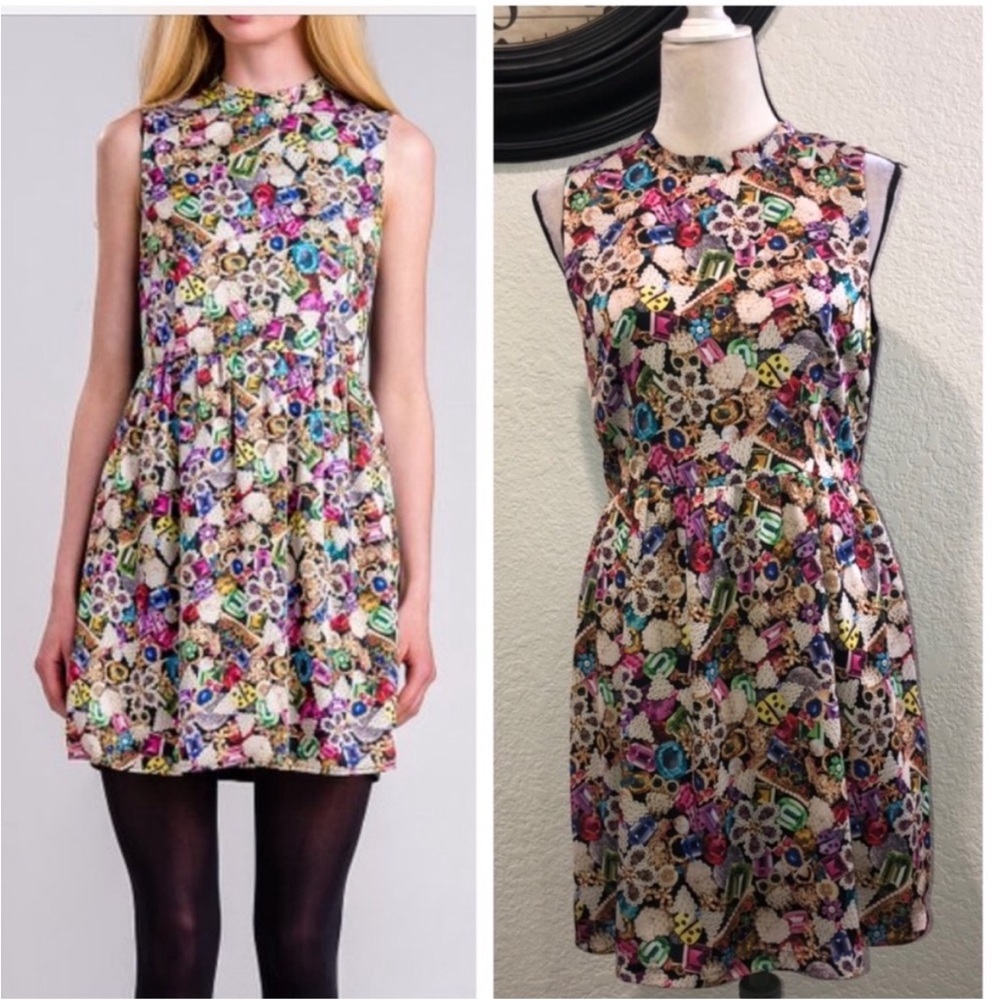 Madeline Multicolor Floral Mini Dress